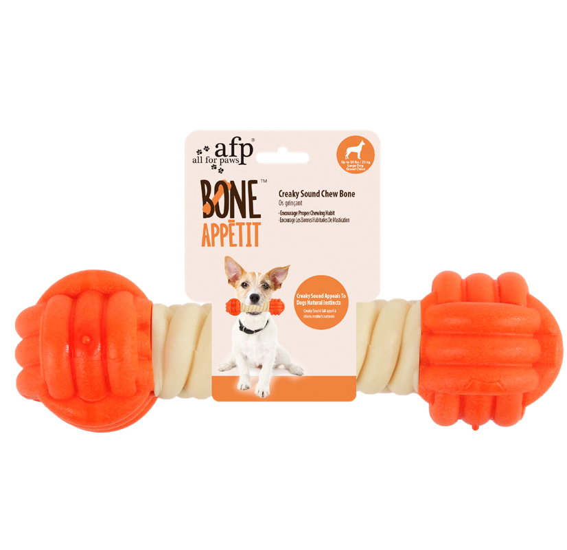 BONE APPETIT-CREAKY SOUND CHEW BONE S