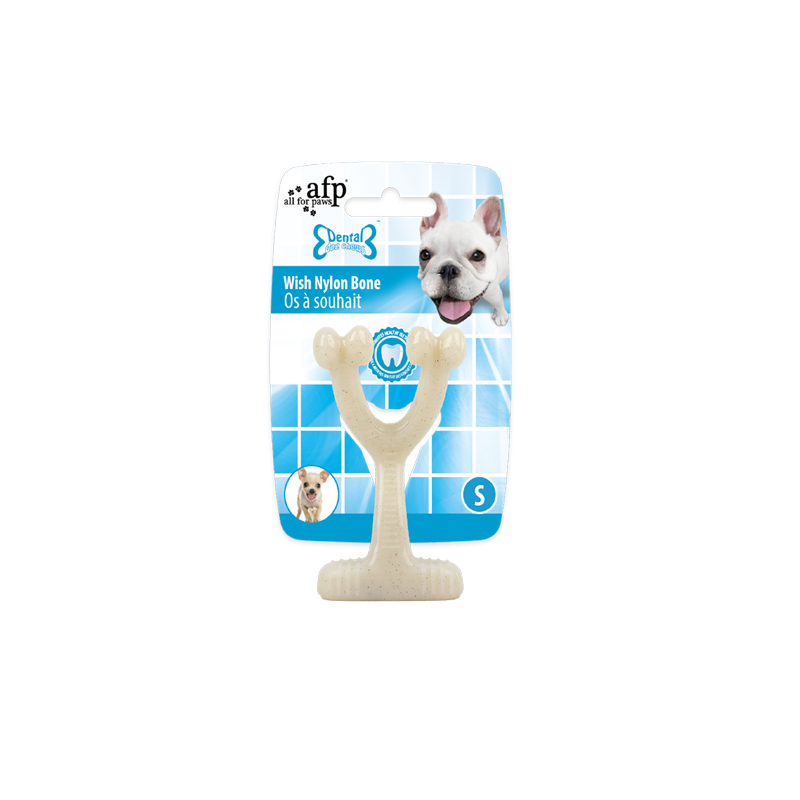 DENTAL CHEWS-EASY GRAB WISH BONE -SMALL