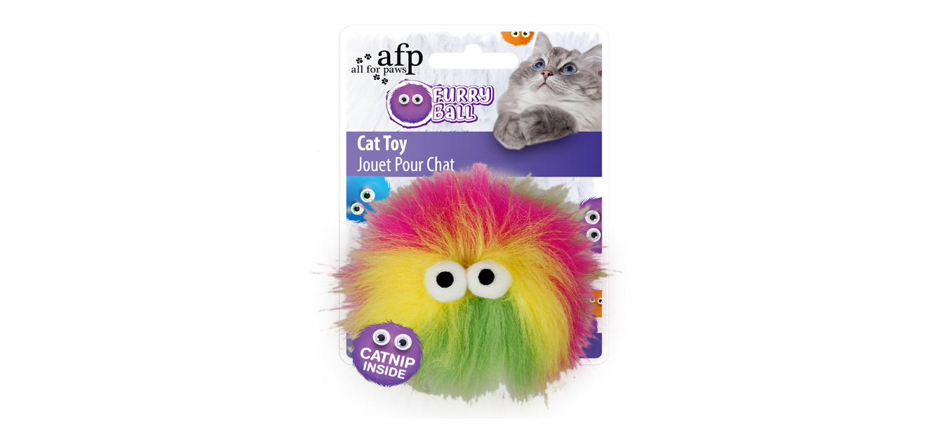 FURRY BALL-FLUFFY BALL-PINK