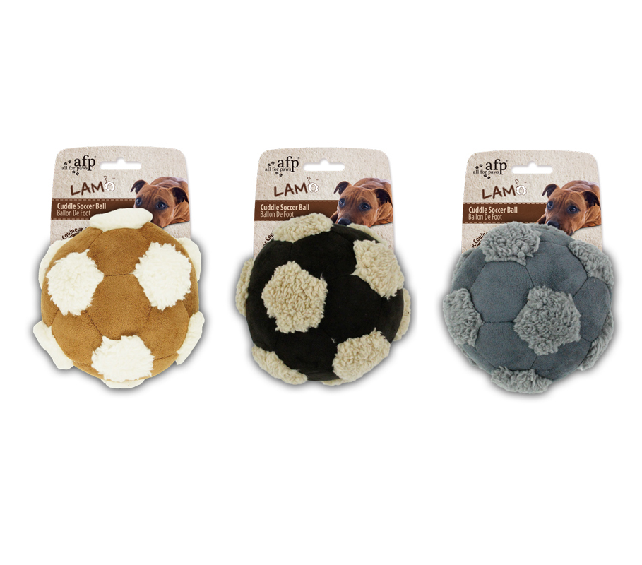LAMBSWOOL-CUDDLE FOOTBALL-L