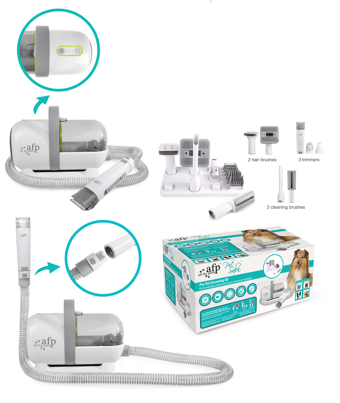 PET SALON-PRO PET GROOMING KIT