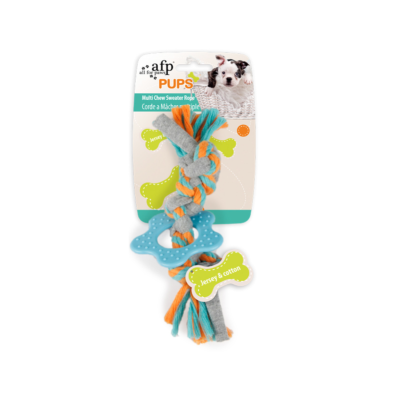 PUPS -MULTI CHEW SWEATER ROPE