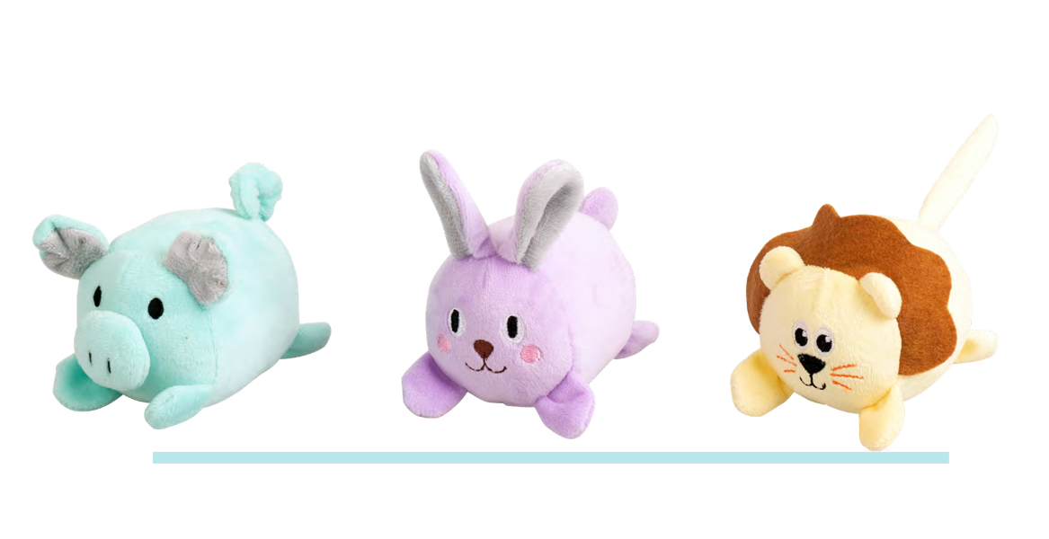 Puppy Life Bone 3 Toys Asst