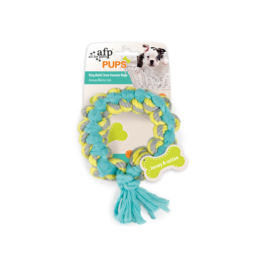 PUPS -RING MULTI CHEW SWEATER ROPE