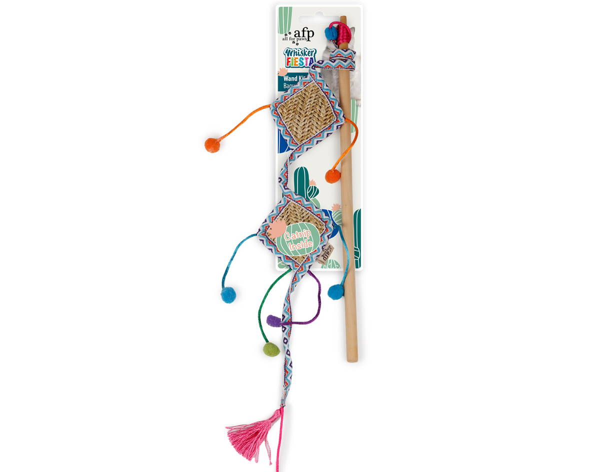 WHISKER FIESTA-WAND KITE