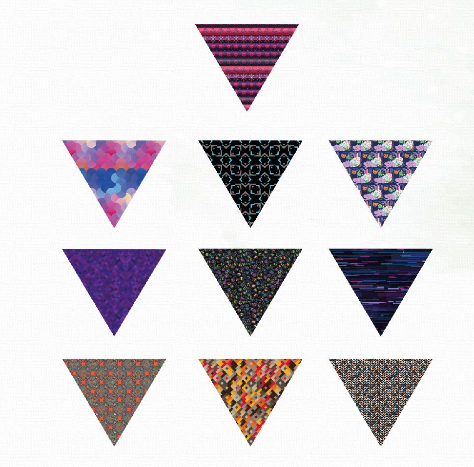 Printed Dog Bandana