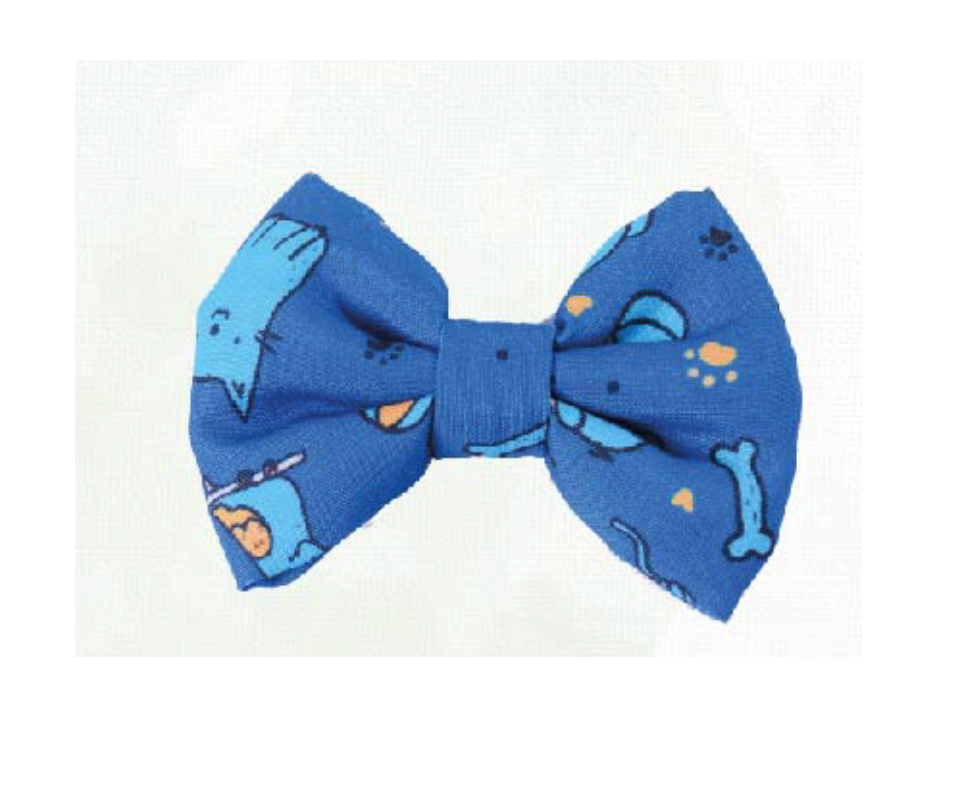 Printed Dog Bow